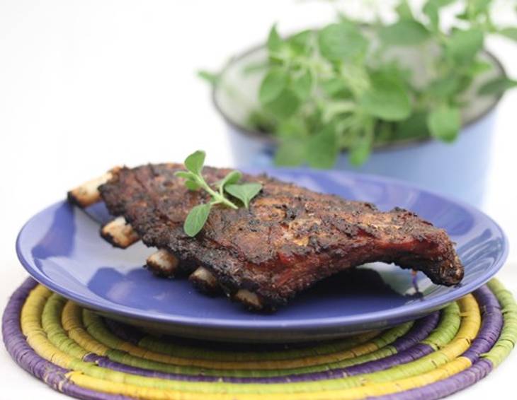Spareribs auf griechische Art Spareribs auf griechische Art