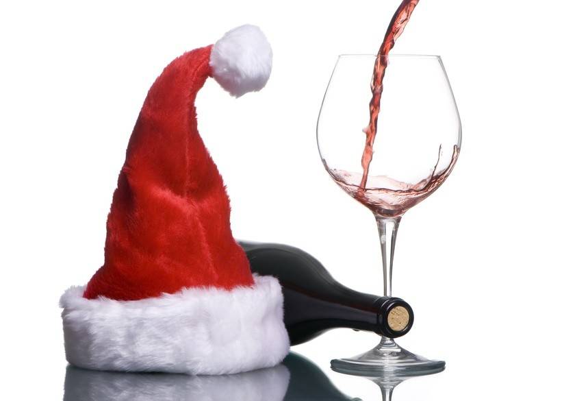 Wein als Weihnachtsgeschenk