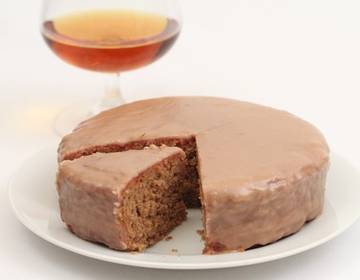 Cognac-Torte