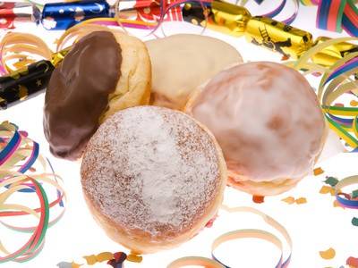 Krapfen und kleine Köstlichkeiten zur Faschingszeit