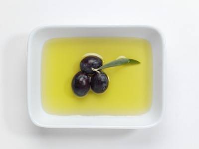 Oliven in Olivenöl