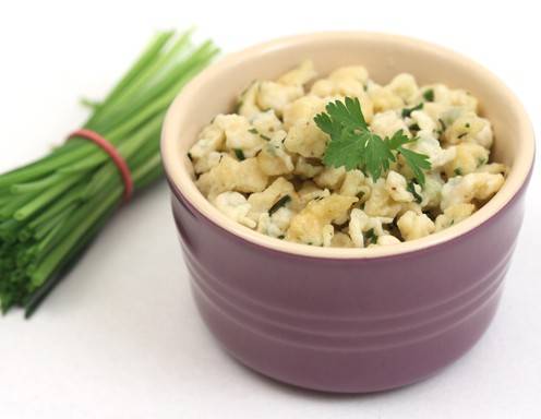 Kräuterspätzle Rezept - ichkoche.at