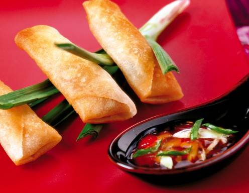 Frühlingsröllchen Rezept - ichkoche.de Frühlingsröllchen Rezept - ichkoche.de