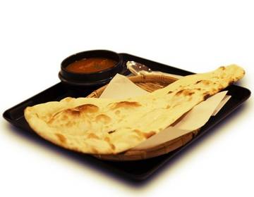 Chapati - gebuttertes Fladenbrot Chapati - gebuttertes Fladenbrot