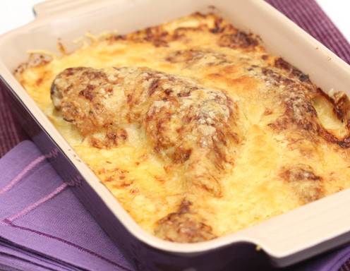 Hühnchen Gratin