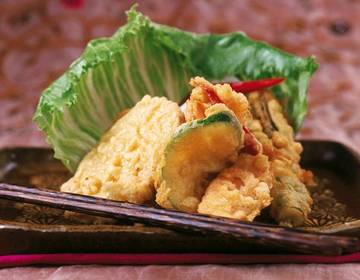 Gemüse-Tempura Gemüse-Tempura