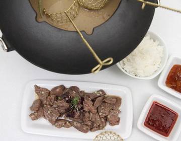 Vietnamesisches Fleischfondue