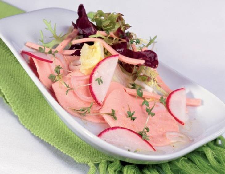 Sommerlicher Wurstsalat