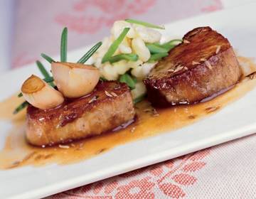 Schweinsfilet in dunkler Biersauce Schweinsfilet in dunkler Biersauce