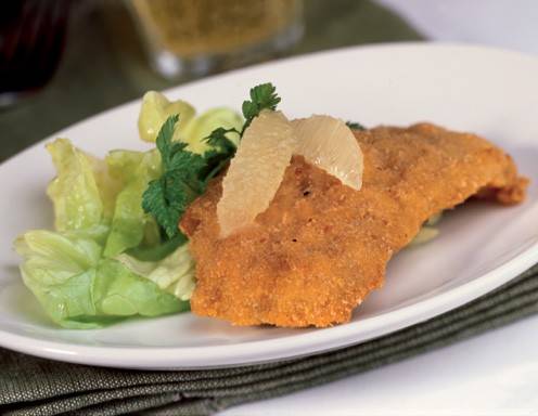 Wiener Schnitzel vom Kalb mit Häuptelsalat Rezept - ichkoche.at Wiener Schnitzel vom Kalb mit Häuptelsalat Rezept - ichkoche.at