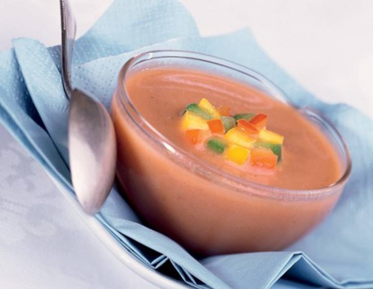 Gazpacho (Kalte Spanische Gemüsesuppe)