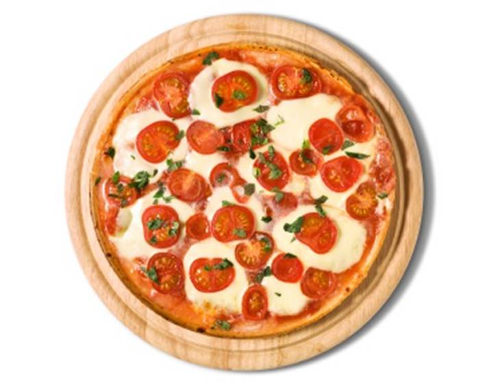 Pizza Margherita auf die schnelle Art