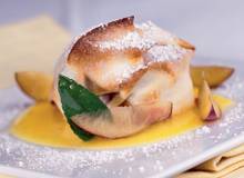 Nougatzwetschken in Strudelteig Nougatzwetschken in Strudelteig