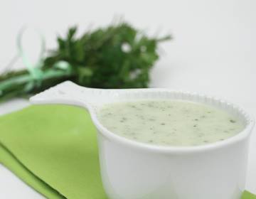 Kräuter-Cremesuppe