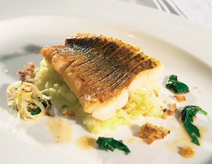 Zanderfilet mit Kraut und Rüben Zanderfilet mit Kraut und Rüben