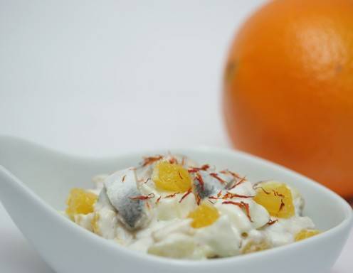Heringssalat mit Orange Rezept - ichkoche.de Heringssalat mit Orange Rezept - ichkoche.de