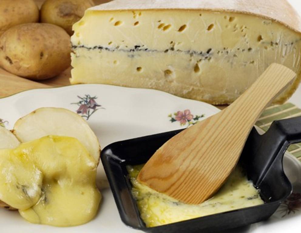 Steirisches Erdäpfelraclette Steirisches Erdäpfelraclette
