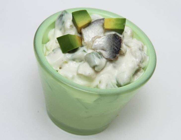 Heringssalat mit Avocado Heringssalat mit Avocado