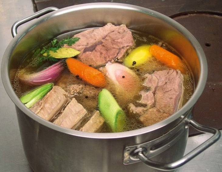 Gekochtes Rindfleisch Gekochtes Rindfleisch