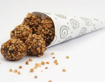 Krokant-Rumkugeln Krokant-Rumkugeln