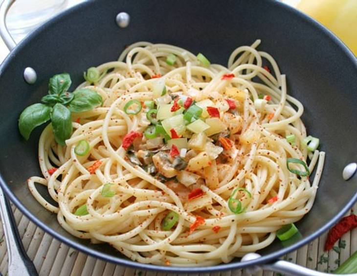 Tagliatelle alla primavera Tagliatelle alla primavera