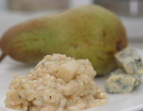Birnen-Gorgonzola-Risotto Rezept - ichkoche.ch