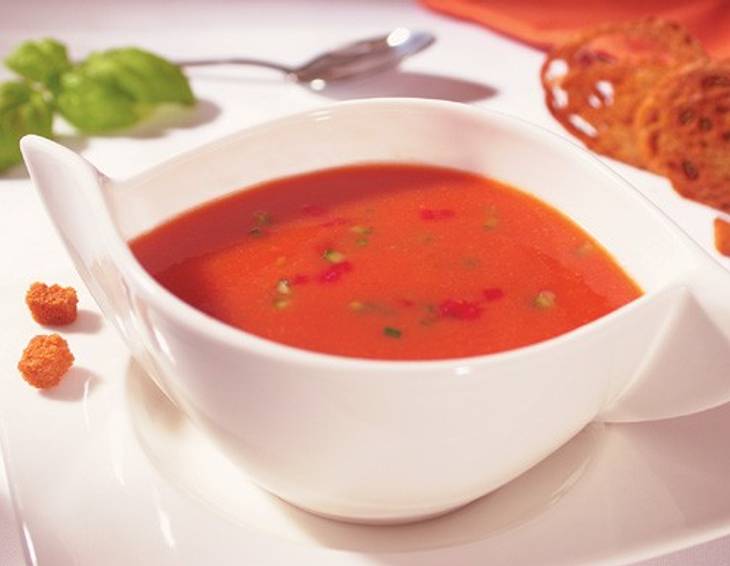 Gazpacho (Kalte Gemüsesuppe)