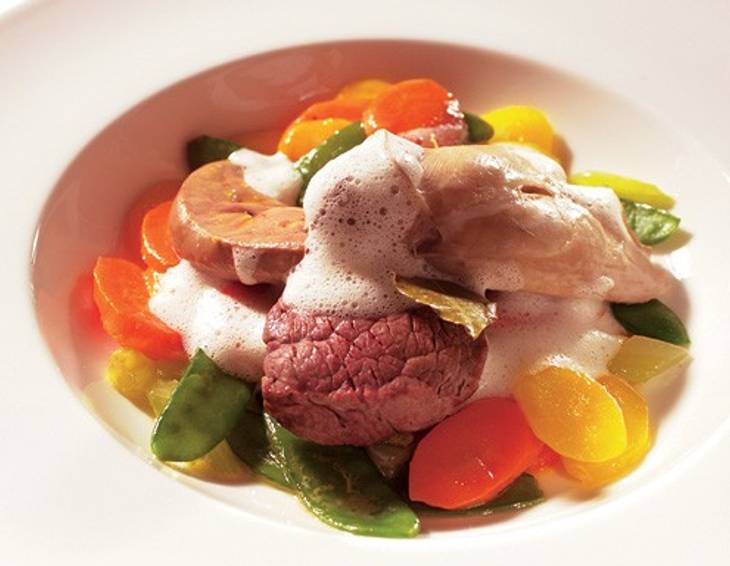 Bollito misto auf Novelli-Art Bollito misto auf Novelli-Art