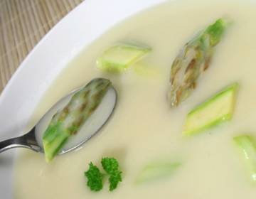 Brünnerstraßler-Spargelsuppe Brünnerstraßler-Spargelsuppe