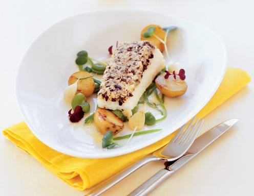 Zanderfilet mit Schokokruste Rezept - ichkoche.at Zanderfilet mit Schokokruste Rezept - ichkoche.at