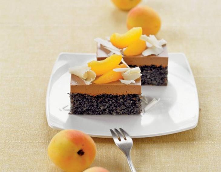Mohn-Schokolade Schnitte Mohn-Schokolade Schnitte