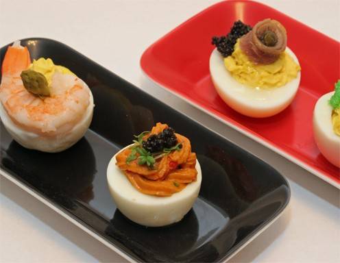 Gefüllte Eier mit Thunfisch Rezept - ichkoche.at Gefüllte Eier mit Thunfisch Rezept - ichkoche.at