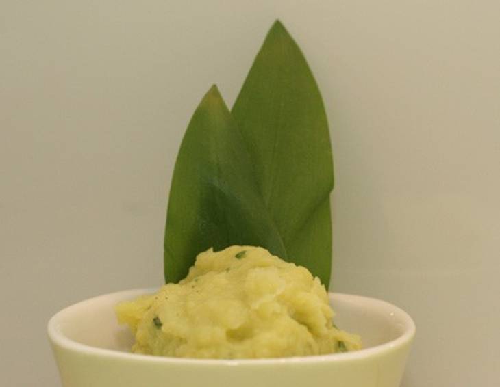 Erdäpfel-Bärlauch-Püree Erdäpfel-Bärlauch-Püree