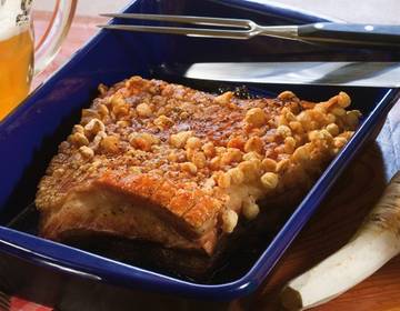 Krustenbrat'l (Schweinsbraten) Krustenbrat'l (Schweinsbraten)