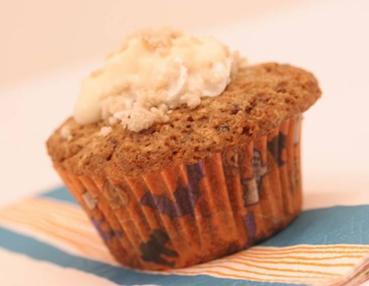 Maden Muffins für Halloween Maden Muffins für Halloween