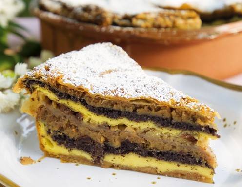 Gibanica (Vierlingsstrudel)