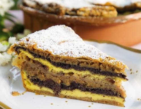 Gibanica (Vierlingsstrudel) Gibanica (Vierlingsstrudel)