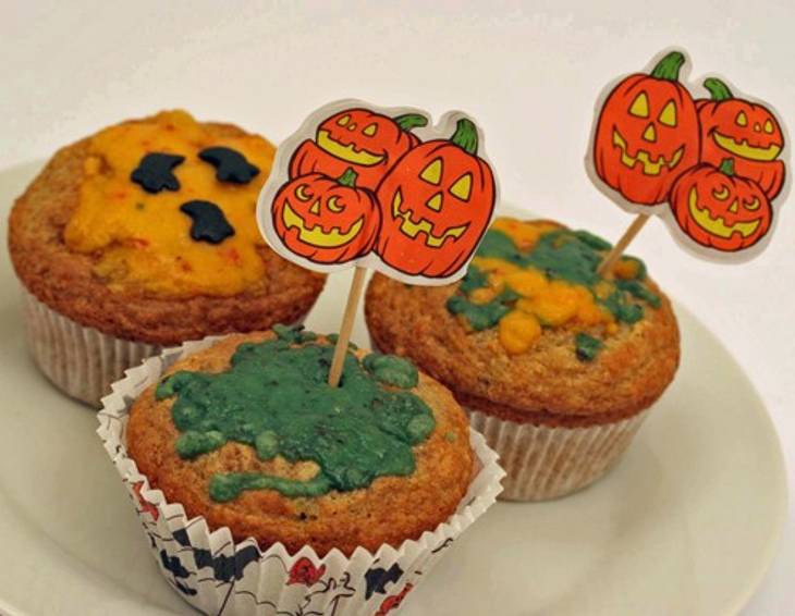 Schimmelige Halloween Muffins Schimmelige Halloween Muffins