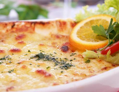 Schinken-Erdäpfel-Lasagne Rezept - ichkoche.de