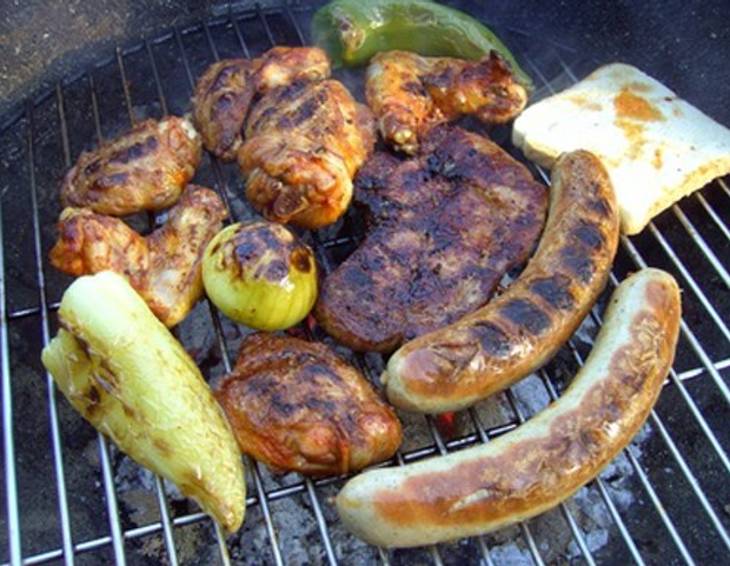 Mixed Grill mit Biermarinade Mixed Grill mit Biermarinade