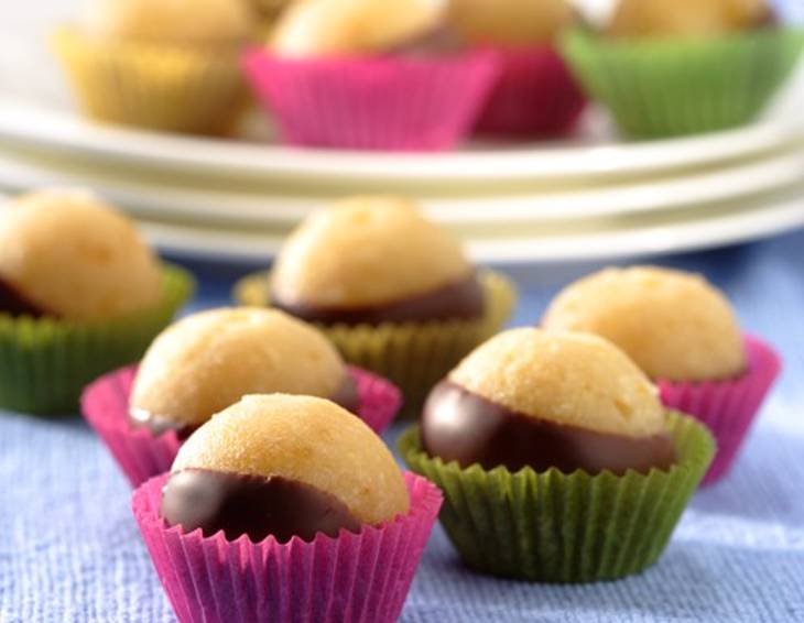 Orangen-Schokolade Kugeln Orangen-Schokolade Kugeln