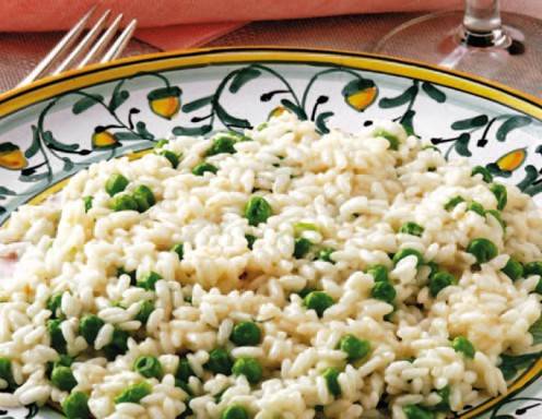 Erbsenrisotto