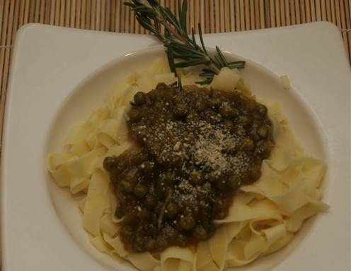 Taglierini mit Purée aus Feigen Rezept - ichkoche.at Taglierini mit Purée aus Feigen Rezept - ichkoche.at