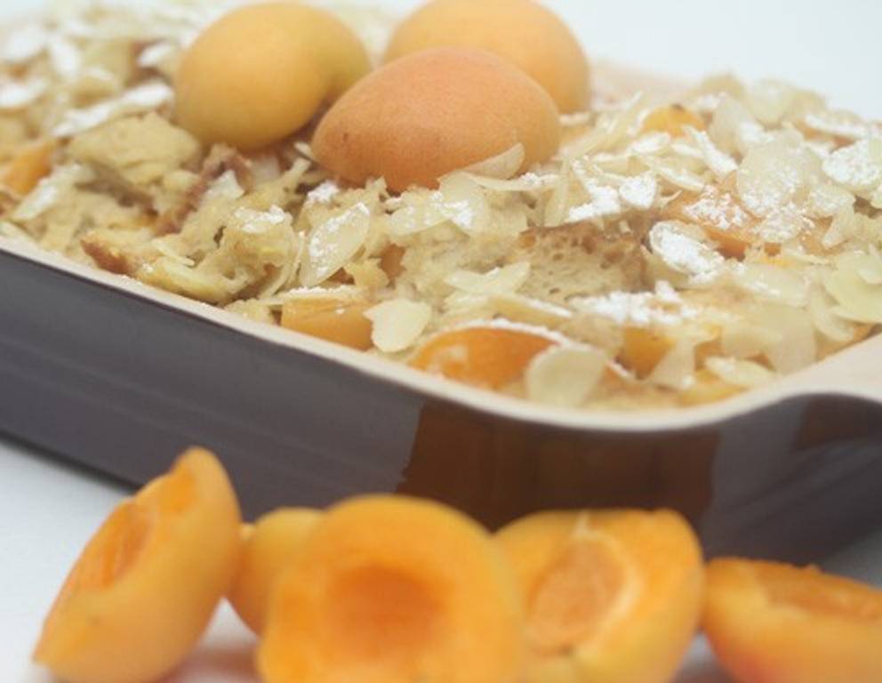 Marillenbrotpudding aus dem Dampfgarer Marillenbrotpudding aus dem Dampfgarer