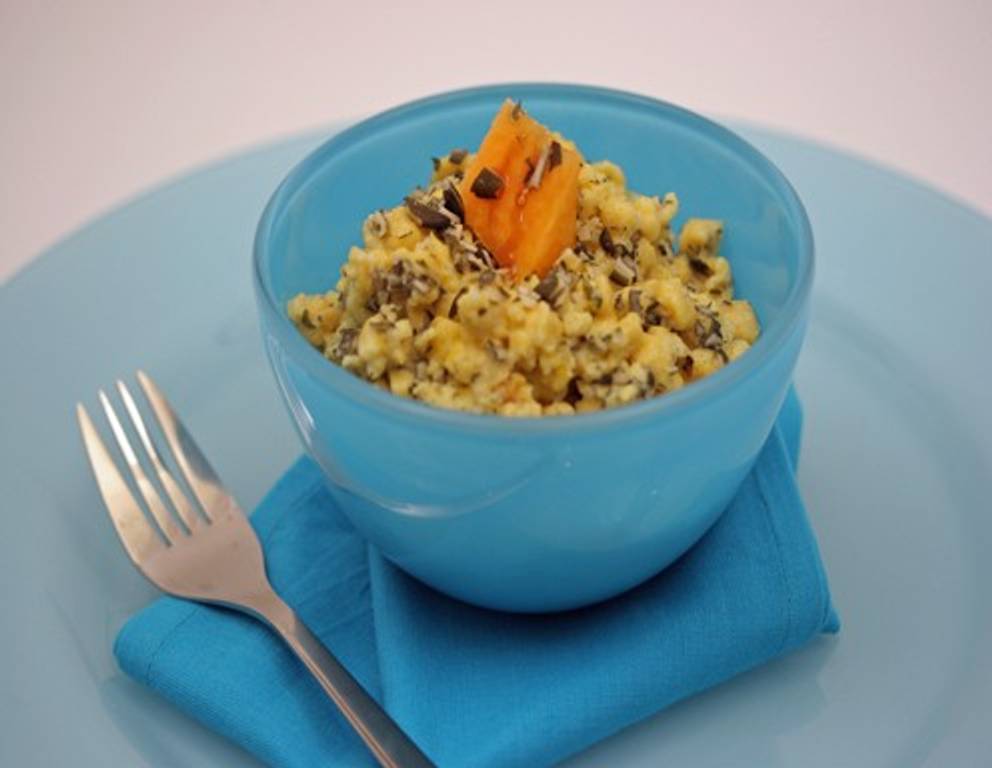 Dinkel-Kürbisspätzle Dinkel-Kürbisspätzle