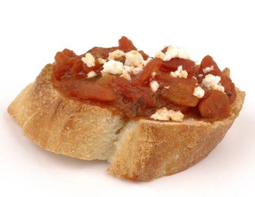 Bruschetta mit getrockneten Tomaten Rezept - ichkoche.at