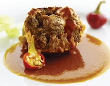 Coda alla Vaccinara - Ochsenschwanzragout Coda alla Vaccinara - Ochsenschwanzragout