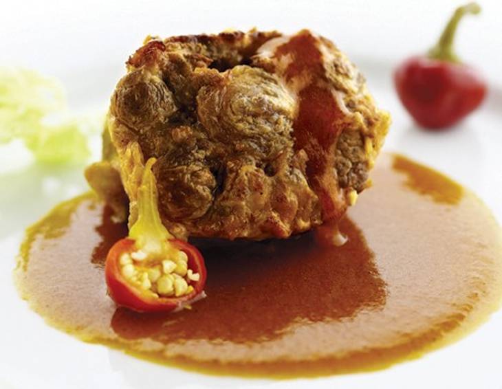 Coda alla Vaccinara - Ochsenschwanzragout Coda alla Vaccinara - Ochsenschwanzragout