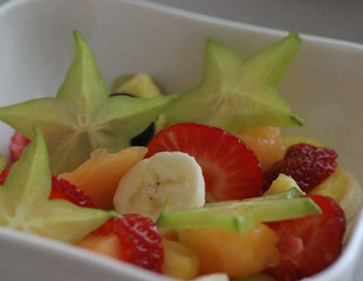 Fruchtsalat mit Carambola