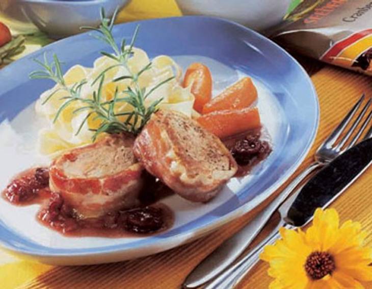 Schweinemedaillons mit Cranberrysauce